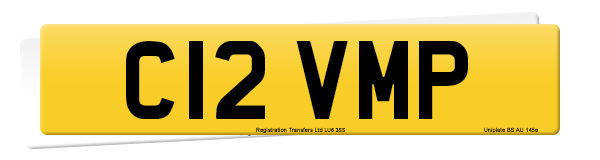 Registration number C12 VMP